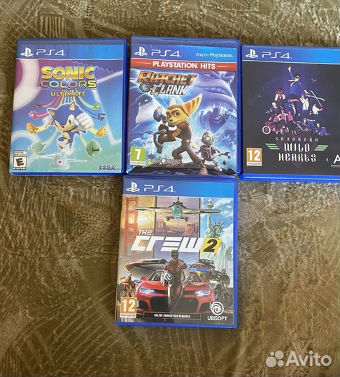 Продам диски на ps4