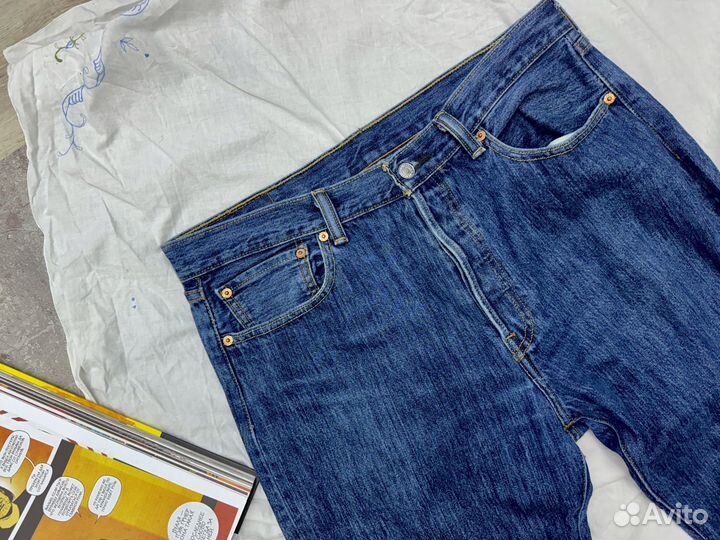 Джинсы Levis 501 Made in Haiti оригинал