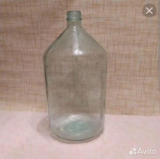 Бутыль стеклянная 20, 10 литров