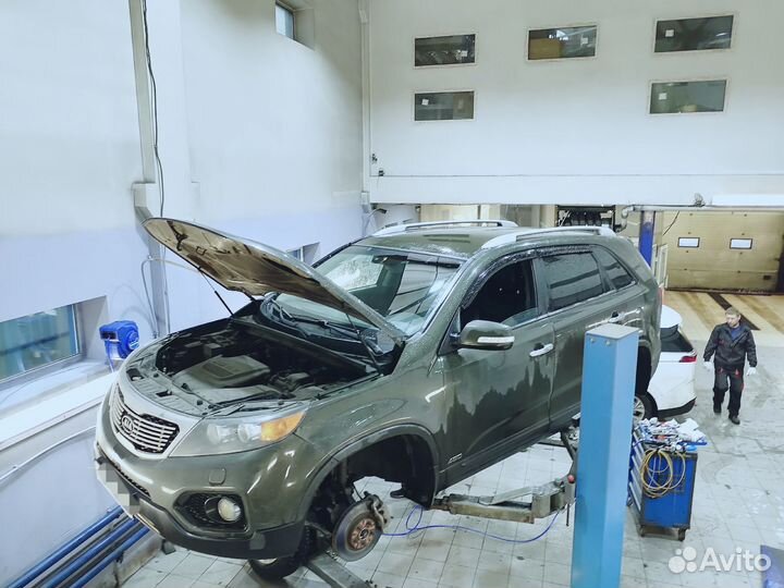 Замена сцепления ркпп Kia Sorento