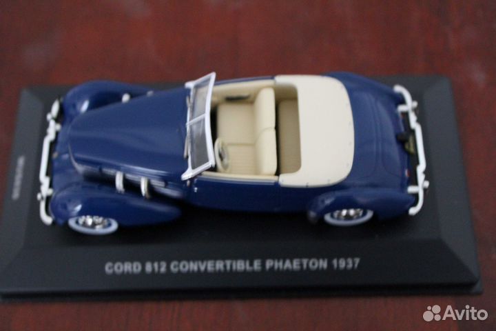 1:43 Cord 812 Phaeton 1937 год