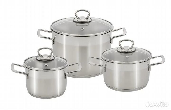 Набор кастрюль Катюша София 9901-901-0 6 предметов