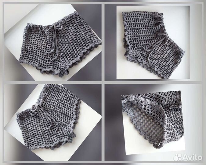 Шорты сетка пляжные