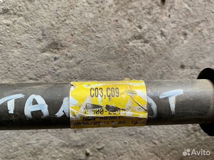 Привод правый Hyundai Accent Автомат