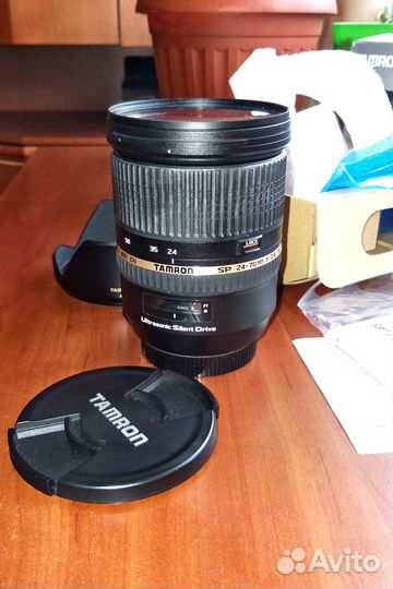 Объектив Tamron SP AF 24-70mm F/2.8 для Sony A