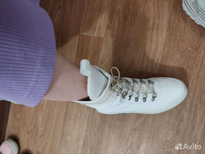 Ботинки женские 39 размер экокожа