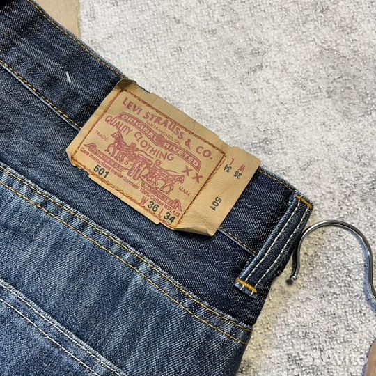 Джинсы Levis 501 made in USA 1996 США Vintage