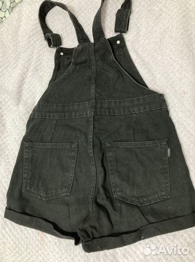 Комбинезон женский летний джинсовый