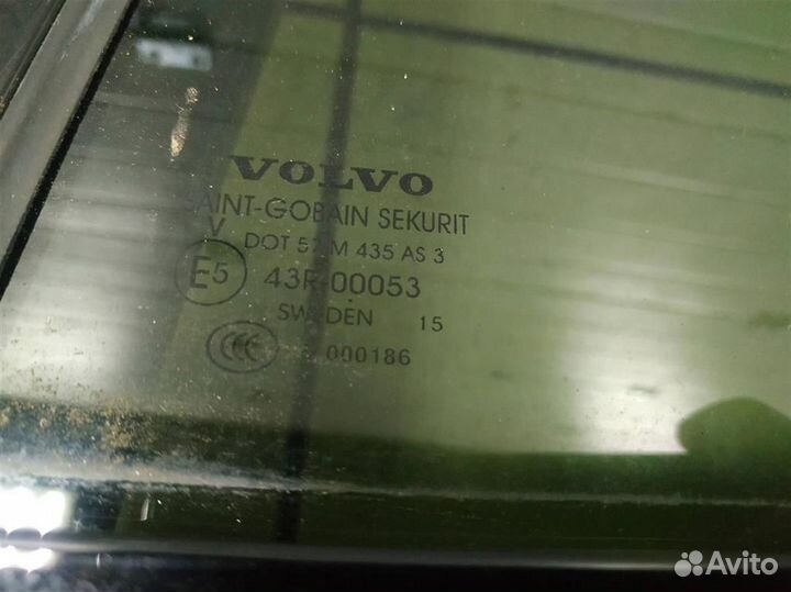 Стекло двери задней левой Volvo XC70 II (2013-201