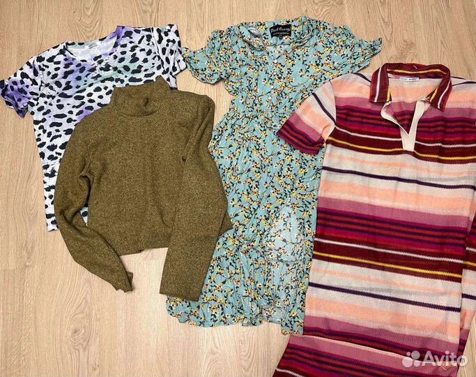 Женские вещи Zara пакетом, мешок, 42-44, одежда