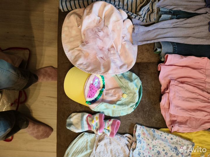 Вещи на лето пакетом 110-116
