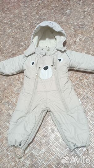Детский зимний комбинезон на девочку