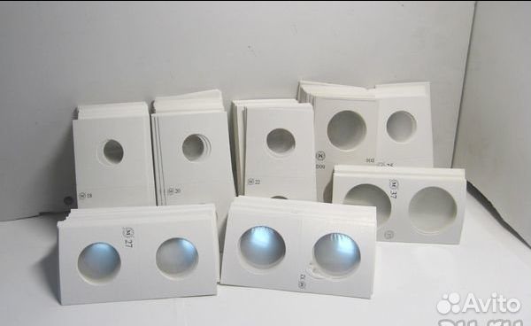 Капсулы, холдеры для монет. Ф 40 - 20 мм