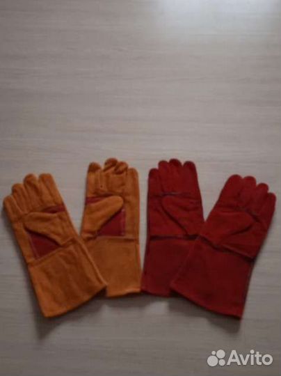 Краги сварщика спилковые