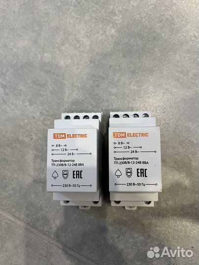 Понижающий трансформатор 220 на 8/12/24В