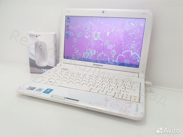 Компактный нетбук Lenovo, Intel, Гарантия