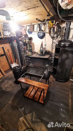 Мангал Смокер Коптильня Барбекю Гриль