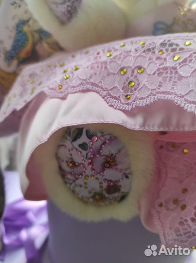 Зайка игрушка ручной работы