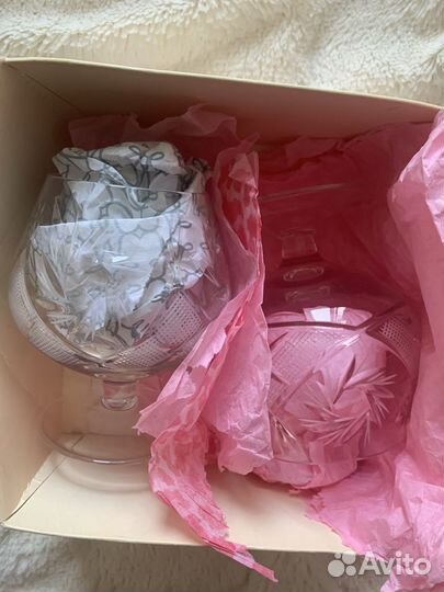 Рюмки хрусталь для коньяка и водки