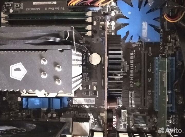 Комплект Xeon 3470 + P7H55 + 16 Gb