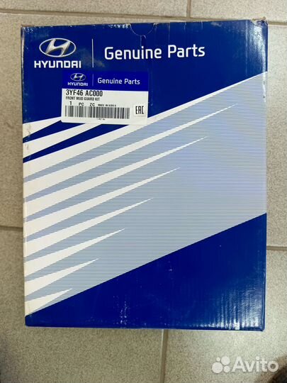 Брызговик Hyunday elantra