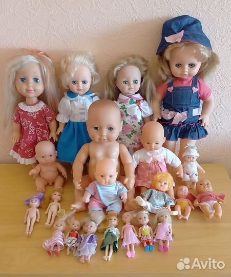 Куклы Весна,пупсы разные,посудка детская