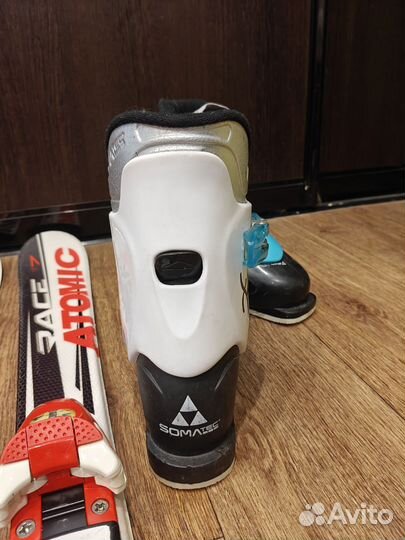 Горные лыжи Atomic(110),ботинки Rossignol, fisher