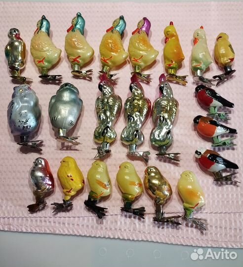 Елочные игрушки СССР