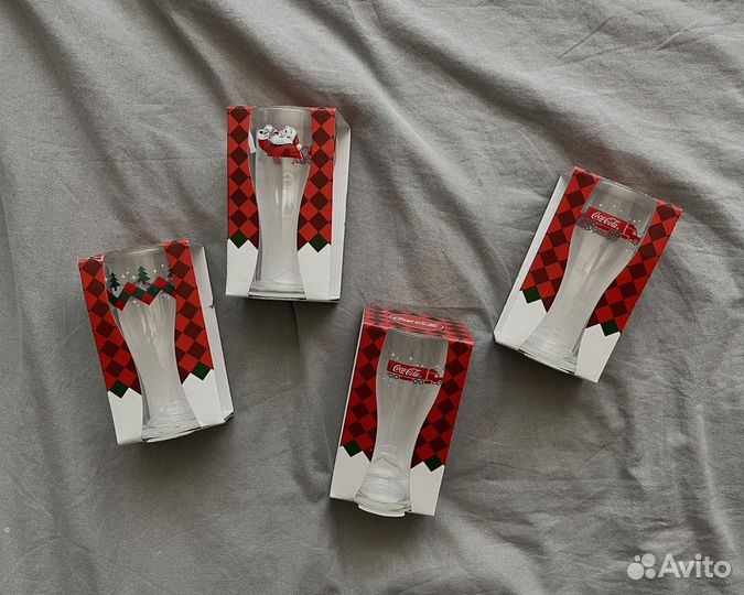 Стаканы Бокалы Coca Cola коллекция 2019