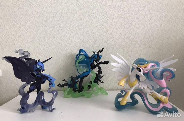 My little pony Кризалис, Луна, Селестия