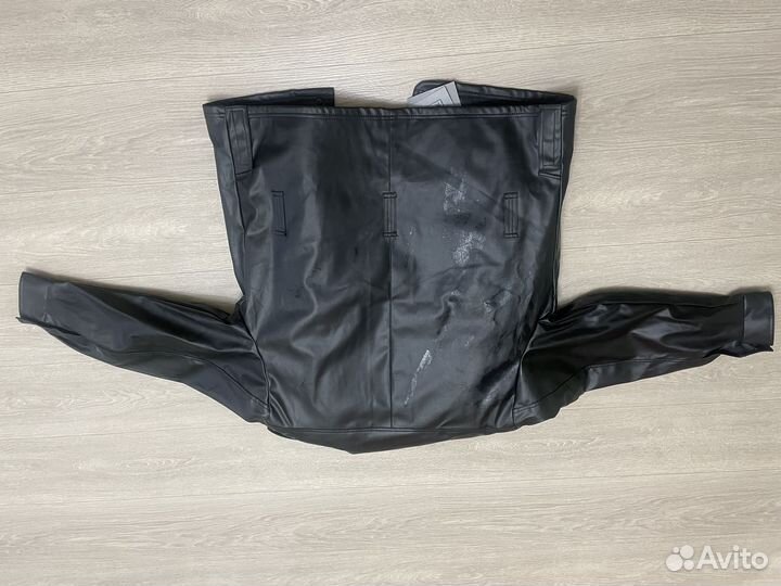 Куртка кожаная мужская зимняя