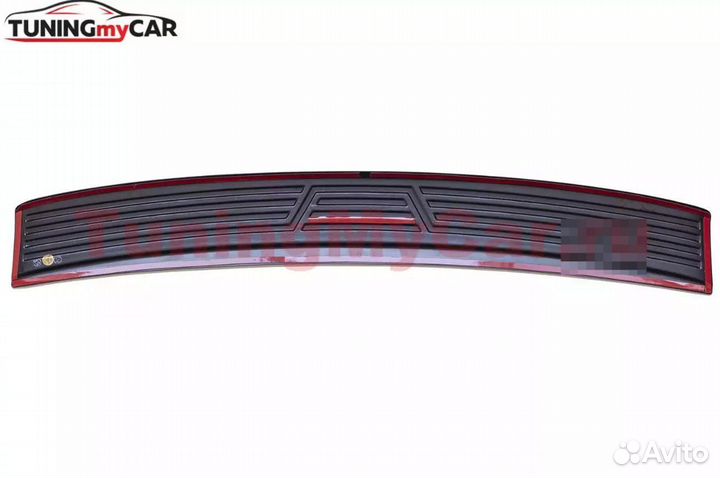 Накладка на задний бампер Шкода Октавия 2017-2020