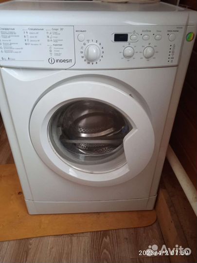 Стиральная машина бу indesit 5 кг