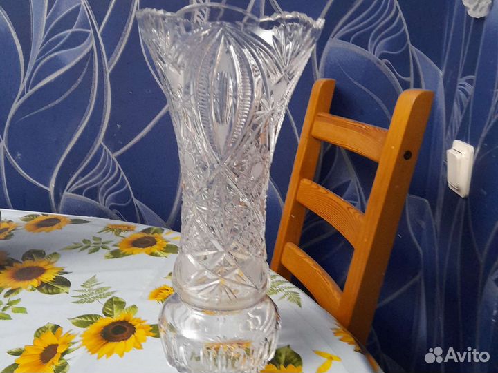 Ваза хрустальная СССР