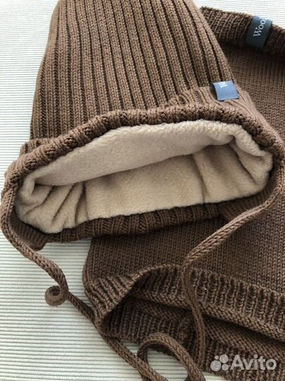 Шапка зимняя меринос