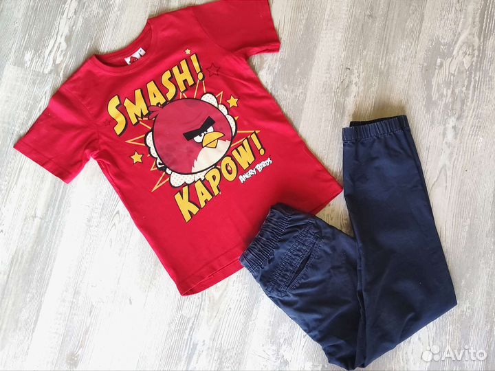 Детские вещи пакетом на мальчика 128