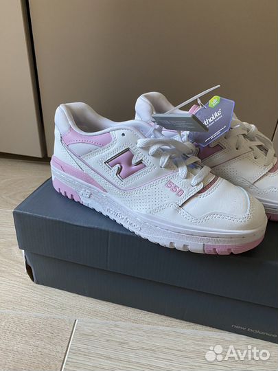 New balance 550 bubblegum новые оригинал 38 размер