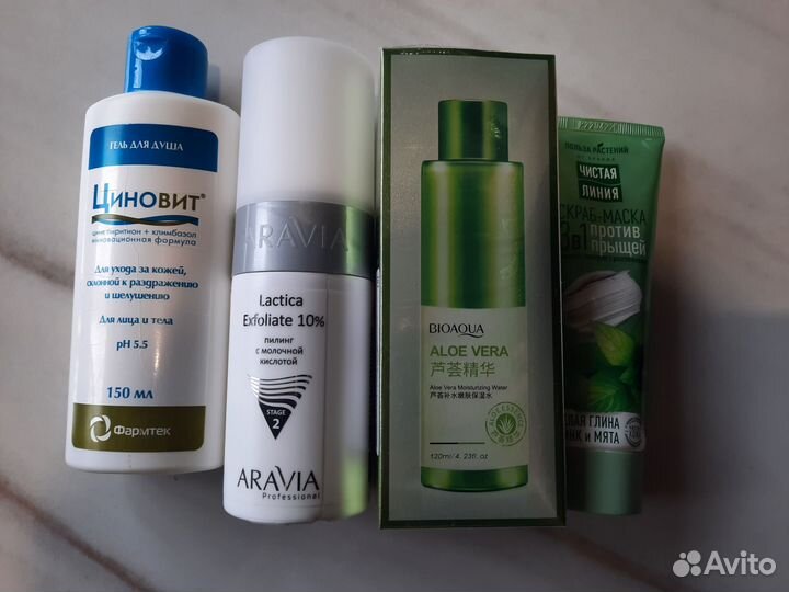 Набор косметики пакетом. На доставке