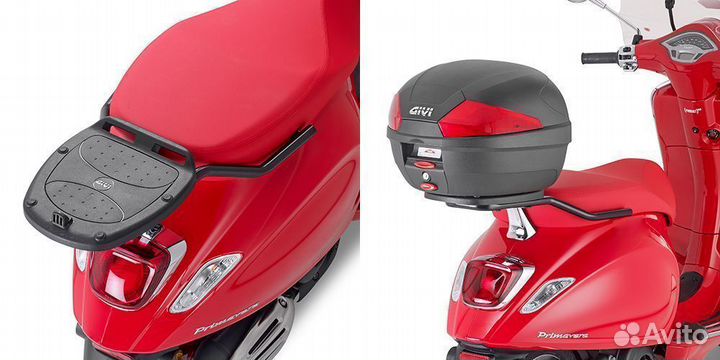 Givi Крепление верхнего кофра monolock Vespa Prima