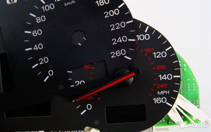 Audi A4 B6/B7 Европейские шкалы приборов