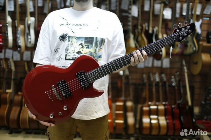 Электрогитара Clevan CP-10-RD-gloss