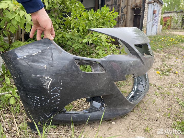 Передний бампер opel astra gtc