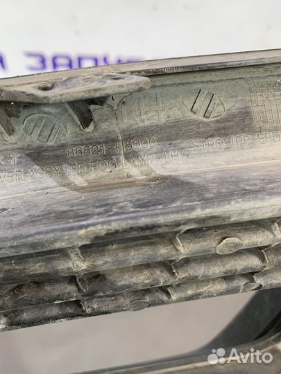 Окантовка левой птф Hyundai Solaris 2017-2020