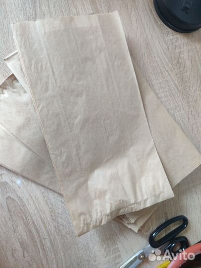 Крафтовые пакеты 34*18
