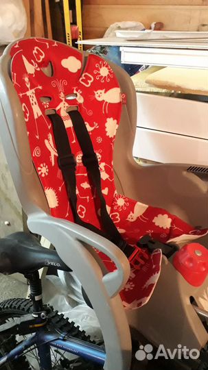 Детское велокресло hamax kiss