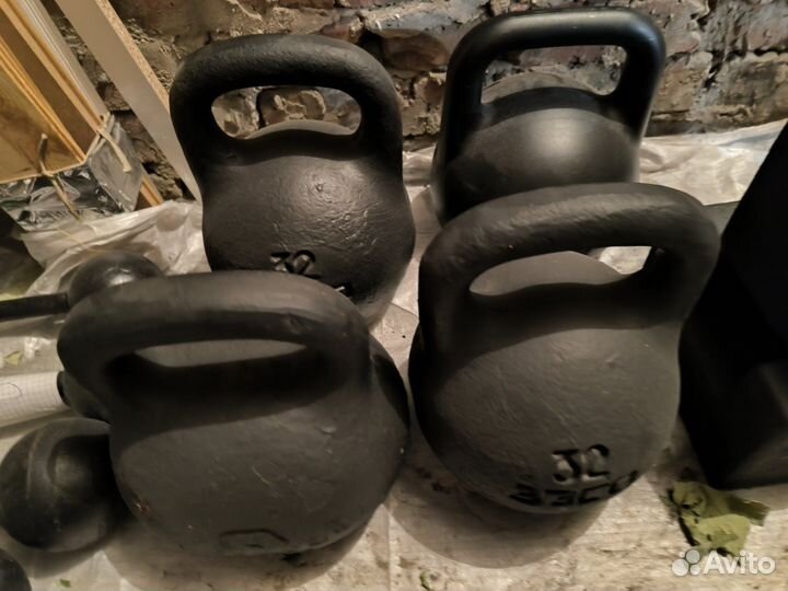 Гиря 16 кг бу