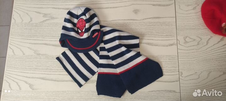 Комплект шапка+шарф