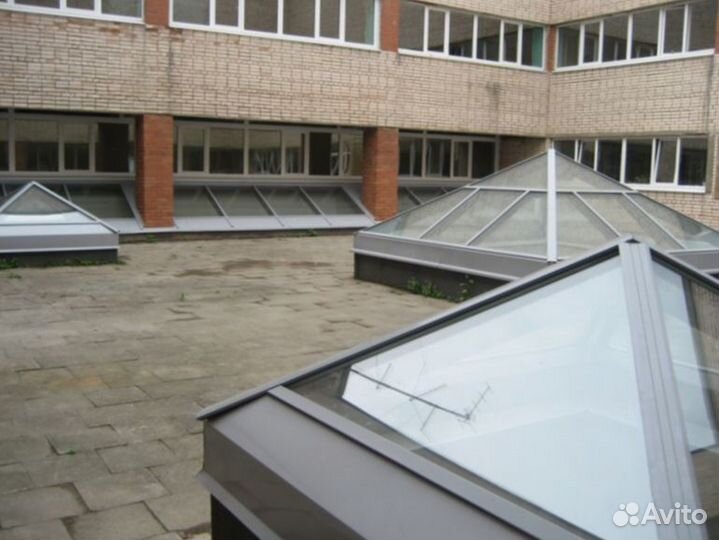 Панорамное остекление крыш