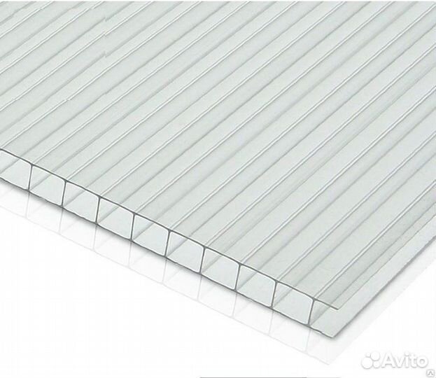 Поликарбонат сотовый 10 мм