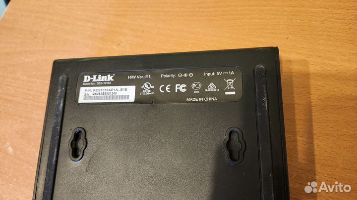 Коммутатор D-link DES-1016A/E1E